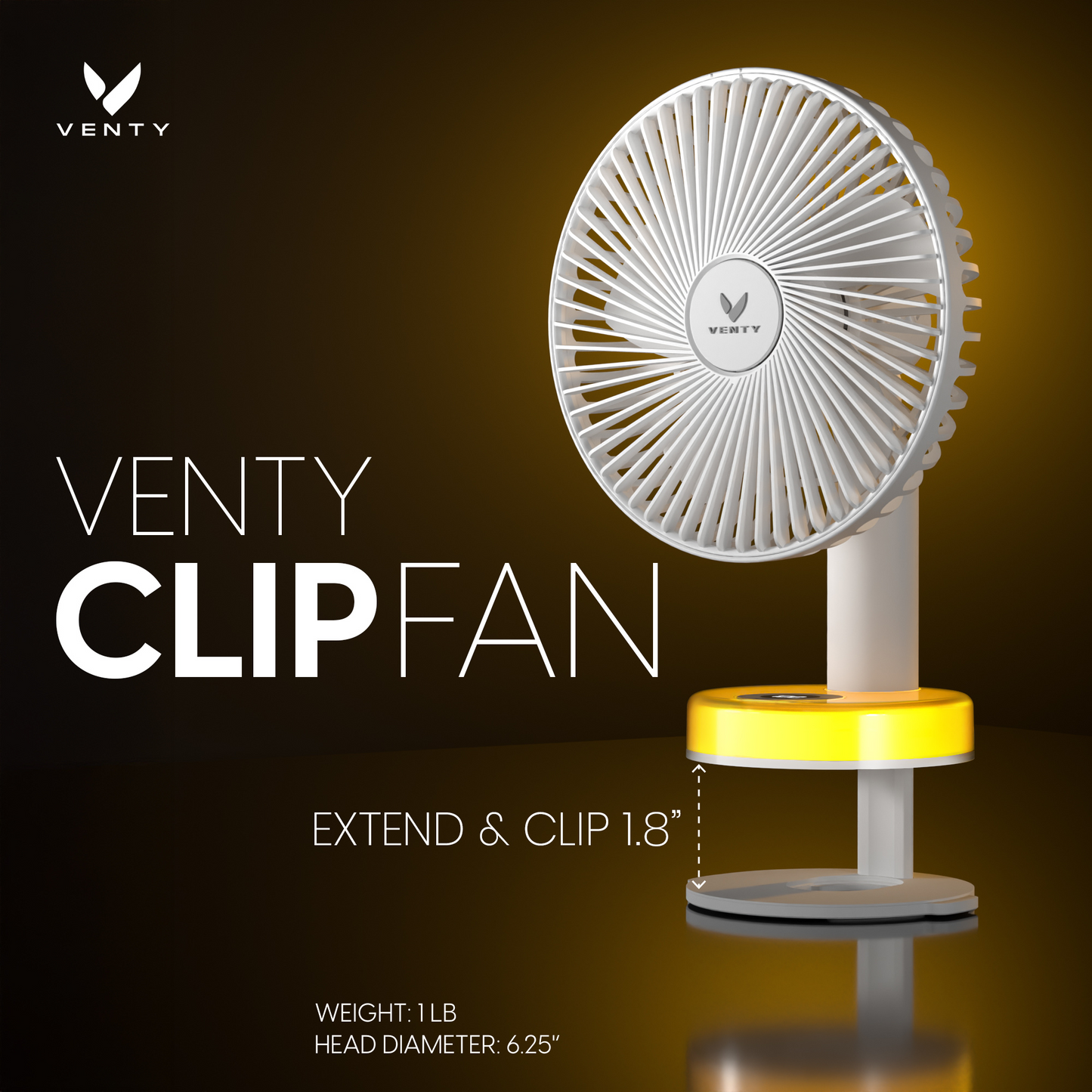 Ventilador Venty Clip