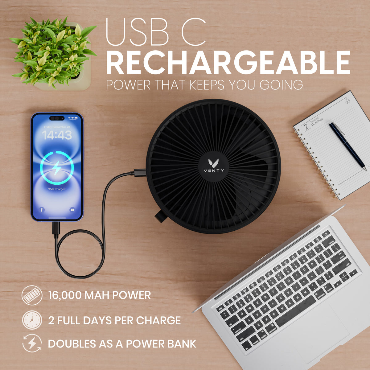 Ventilador VENTY original 