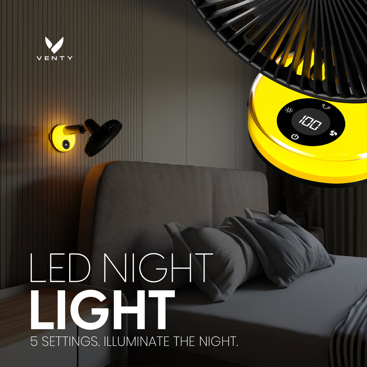 Ventilador Venty Clip