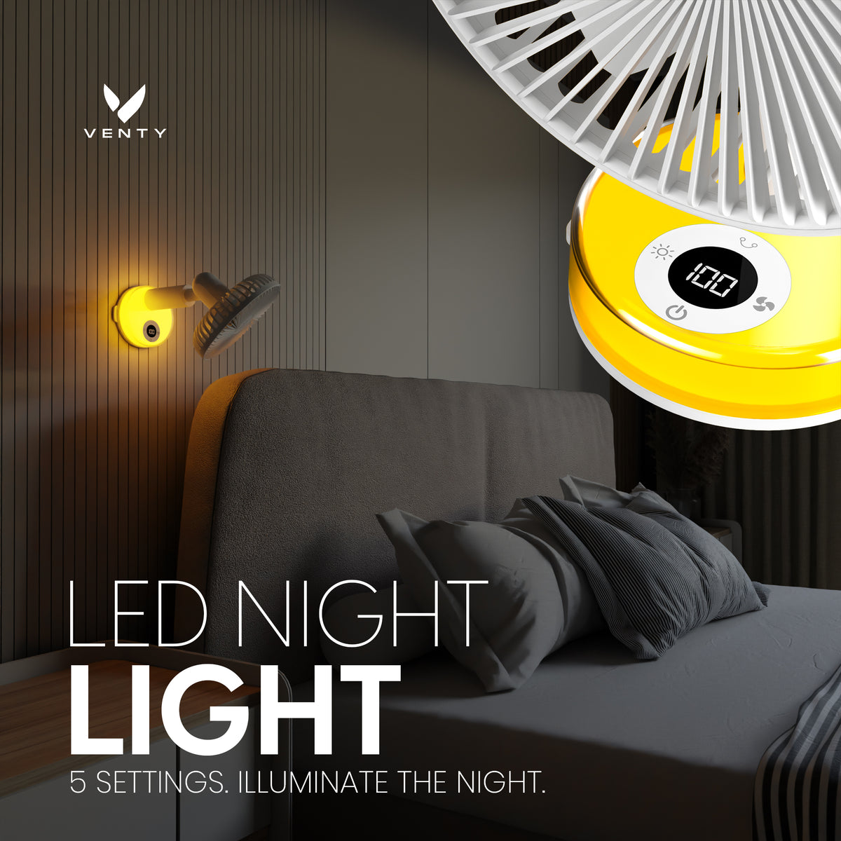 Ventilador Venty Clip